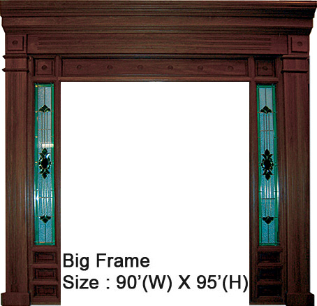 Furndor Doors Ridge Wood Series Big Frame